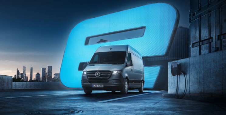 exterieur Mercedes e-Sprinter